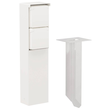 701-36825 Niko Anschlusssäule Schuko 2-Fach Weiß IP55 & Bodenspieß Produktbild