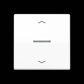BTA17101PWW Jung JUNG HOME Taster 1fach mit Pfeilsymbolen Produktbild front M