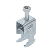 1186002 Obo BS-H1-M-12 FT Bügelschelle 2056 08-12mm Stahl tauchfeuerverzinkt Produktbild front S