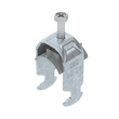 1186222 Obo BS-H1-K-28 FT Bügelschelle 2056 22-28mm Stahl tauchfeuerverzinkt Produktbild front S