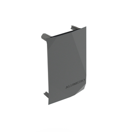 24943 Alumero 802610 Endkappe 95 PA6 GF 30 schwarz Produktbild front M