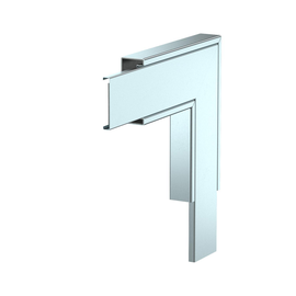 7218062 Obo PLM FA 0410 FS Flachwinkel mit Brandschutzgewebe 350x350x40 Stahl Produktbild front M