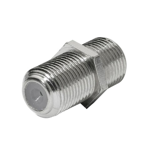 001075 Wisi DV 46 F-Adapter F(f)-F(f) F-Verbinder Buchse-Buchse (Kupplung) Produktbild Front View L