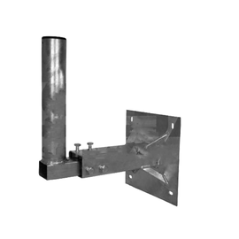 001533 Wisi MNS 6045 Stahl-Wandhalterung 33-50cm Abstand variabel 60 mm Rohrdurc Produktbild front M