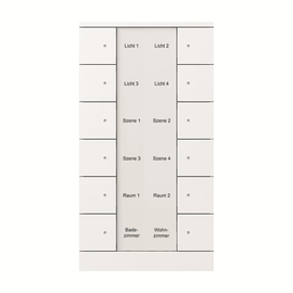 2CKA006330A0015 Busch-Jaeger Bedienelement 12-fach SB/U12.0.11-84 Produktbild front M