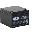 513695 Landport LP 12-26 VDS Bleiakku AGM 12V/26Ah/C20 Insert M6 167x175x125 Produktbild front S