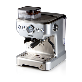 DO725K Domo Espressomaschine Siebträger mit Mühle Semi-professionell 20 Bar Produktbild
