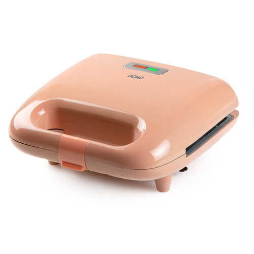 DO1106C Domo Snack Party 2-in-1 Sandwichmaker und Waffeleisen rosa Produktbild