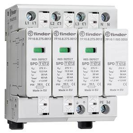 7P1482751012 Finder Kombiableiter Typ 1+2, 3-phasig Produktbild front M