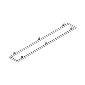 59MQ16005021 Siteco Apol- ,Einbau- Rahmen,Stbl,ws Produktbild