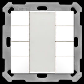 BE-TA5508.G2 MDT Taster 55 8-fach, Reinweiß glänzend Produktbild