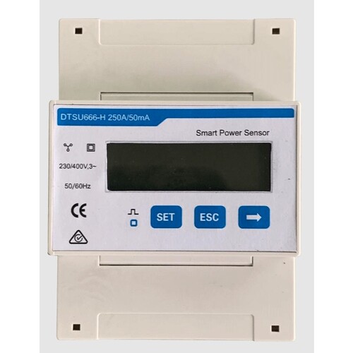 20023002 Huawei Power Meter DTSU666- HW/YDS60-80 3-phase smart power meter, Produktbild Front View L