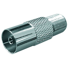 001070 Wisi DV 37 Antennen-Adapter F-Kupplung(F-Buchse) - IEC(Koax)-Buchse Produktbild