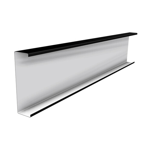 91760-00 SL Rack RAIL 60 Abdeckung-300 mm, schwarz Produktbild Front View L