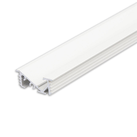 114819 Isoled LED Einbauprofil FURNIT6 D Aluminium weiß RAL 9003, 200cm Produktbild