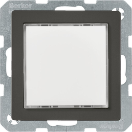 29536086 Berker BERKER Q.x LED- Signallicht weiße Beleuchtung anthrazit Produktbild front M