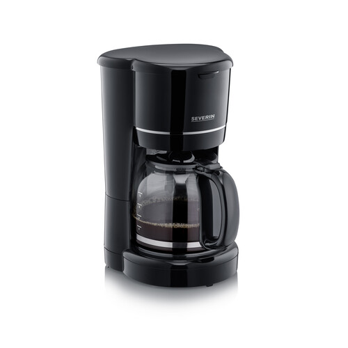 KA4320 Severin Filterkaffeeautomat mit Glaskanne 10 Tassen Schwarz Produktbild