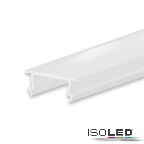 115566 Isoled Abdeckung COVER43 opal/satiniert 300 cm für Profil SURF10 Produktbild Front View L