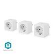 WIFIP121FWT3 Nedis SmartLife Smart Stecker ,Wi-Fi ,Leistungsmesser ,3680 W Produktbild front S
