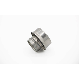 92010241 E-Term Endkappe EES021 NW25 Stahl verzinkt, passend zu Schlauch NW2 Produktbild front M