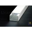 64105 Licatec Installationskanal CKA 60 x 40 Aluminium RAL 9010 Reinweiss Produktbild