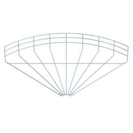 6002358 Obo GRB 90 150 FT Gitterrinnenbogen 90° 105x500 Stahl tau Produktbild