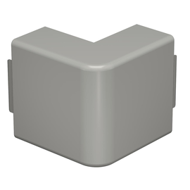 6021093 Obo WDK HA40090GR Außeneckhaube 40x90mm Polyvinylchlorid steingrau 7030 Produktbild front M