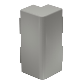 6024548 Obo WDK HA60230GR Außeneckhaube 60x230mm Polyvinylchlorid steingrau 7030 Produktbild front M