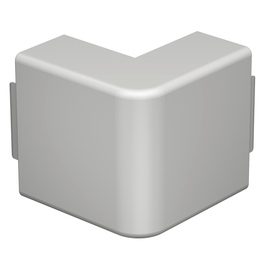 6182542 Obo WDK HA40090LGR Außeneckhaube 40x90mm Polyvinylchlorid lichtgrau 7035 Produktbild front M