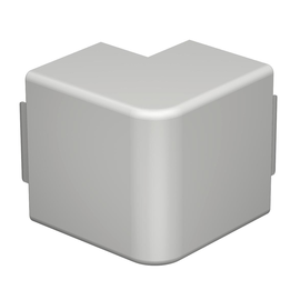 6182607 Obo WDK HA60090LGR Außeneckhaube 60x90mm Polyvinylchlorid lichtgrau 7035 Produktbild front M