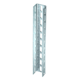 6340059 Obo US 7 40 FT U-Stiel 3-seitig gelocht 70x50x400 Stahl tauchfeuerverzi Produktbild front M