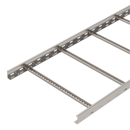 6207210 Obo LCIS 660 6 A4 Kabelleiter Sprosse gelocht, geschweißt 60x600x6000 Produktbild front M