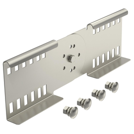 6216648 Obo LGVG 110 A2 Gelenkverbinder für Kabelleiter 114x360 Edelstahl, rost Produktbild front M