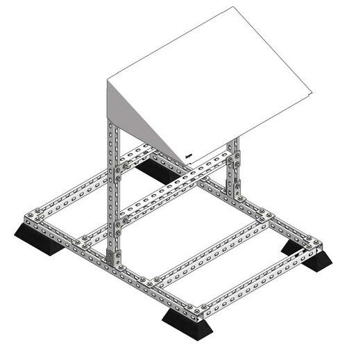 20040 Trayco RS-0800-UG Roofshelter kit W=800mm, ultra galv. Produktbild