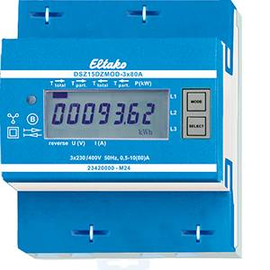 28380516 Eltako DSZ15DZMOD-3x80A MID Modbus-Zweirichtungs-Drehstromzähler, M Produktbild