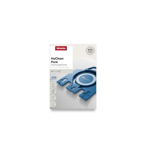 12421130 Miele SB GN HyClean Pure INT Staubbeutel 4er Pack Produktbild