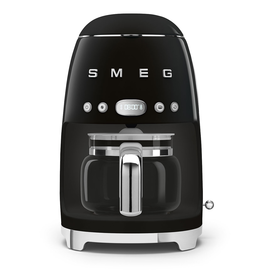 DCF02BLEU SMEG 50s Style, Filter- Kaffeemaschine, Schwarz, 10 Tassen, LED Produktbild