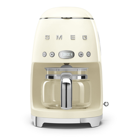 DCF02CREU SMEG 50s Style, Filter- Kaffeemaschine, Creme, 10 Tassen, LED-D Produktbild front M
