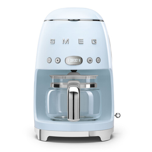 DCF02PBEU SMEG 50s Style, Filter- Kaffeemaschine, Pastellblau, 10 Tassen, Produktbild
