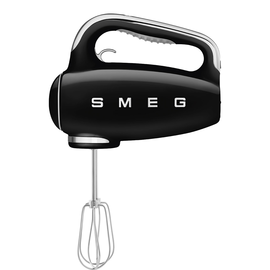 HMF01BLEU SMEG 50s Style, Handmixer, 250 W-Motor mit Sanftanlauf, Schwarz,variab Produktbild front M