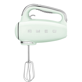 HMF01PGEU SMEG 50s Style, Handmixer, 250 W-Motor mit Sanftanlauf, Pastellgrün, v Produktbild front M