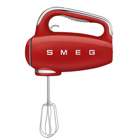 HMF01RDEU SMEG 50s Style, Handmixer, 250 W-Motor mit Sanftanlauf, Rot, variable  Produktbild