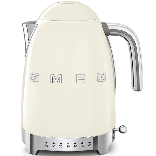 KLF04CREU SMEG 50s Style, 1,7 I- Wasserkocher, Creme, 7 Temperaturstufen Produktbild