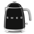 KLF05BLEU SMEG 50s Style, 0,8 I-Mini- Wasserkocher, Schwarz, 1400 W Produktbild front S