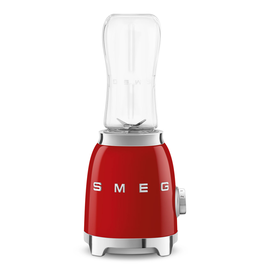 PBF01RDEU SMEG 50s Style, Mini- Standmixer, Edelstahlgehäuse, Rot, bele Produktbild
