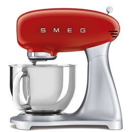 SMF02RDEU SMEG 50s Style, Küchenmaschine mit 4,8 l Edelstahlschüssel, Rot, Plane Produktbild