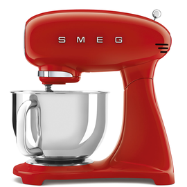 SMF03RDEU SMEG 50s Style, Küchenmaschine mit 4,8 l Edelstahlschüssel, Full-Color Produktbild