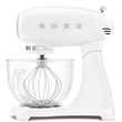 SMF13WHEU SMEG 50s Style, Küchenmaschine mit 4,8 l Glasschüssel, Full-Color Weiß Produktbild