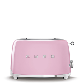TSF01PKEU SMEG 50s Style, 2-Schlitz- Toaster, kompakt, Cadillac Pink, 6 Röst Produktbild