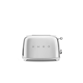 TSF01SSEU SMEG 50s Style, 2-Schlitz- Toaster, kompakt, Chrom, 6 Röstgradstuf Produktbild front M